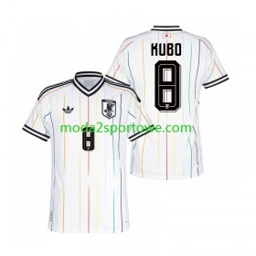 Koszulka Japonia Takefusa Kubo 8 Wyjazdowe Stroje Piłkarskie World Cup 2026 Krótki Rękaw